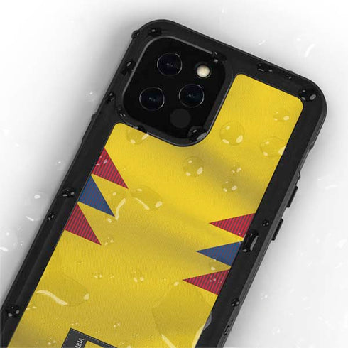 Colombia Soccer Flag iPhone 12 Pro Waterproof Case